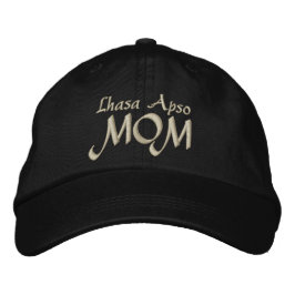 Lhasa Apso MAMA Bestickte Kappe