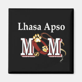 Lhasa apso Mom Magnet