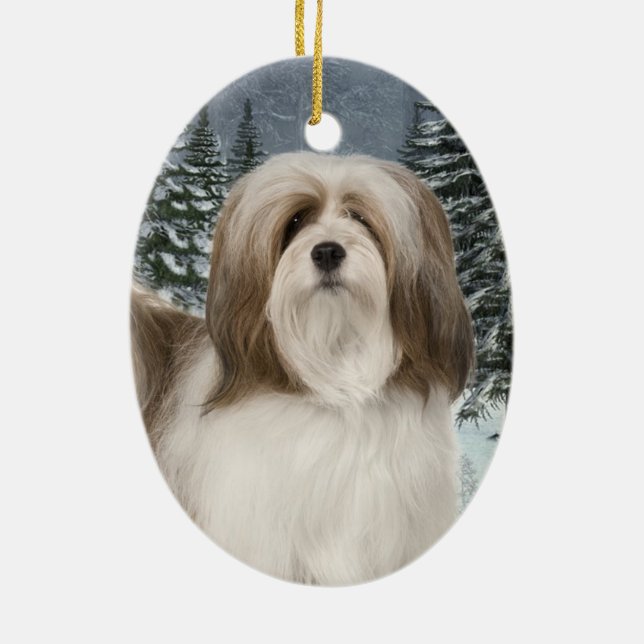 Lhasa Apso Ornament (Hinten)