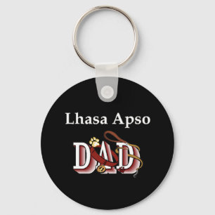 Lhasa apso Papa Schlüsselanhänger