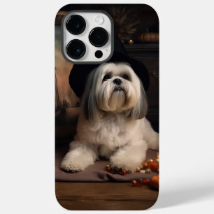 Lhasa Apso Pumpkins Halloween Beängstigend Case-Mate iPhone 14 Pro Max Hülle