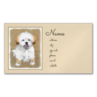 Lhasa Apso Puppy Painting - Niedliche Original Dog