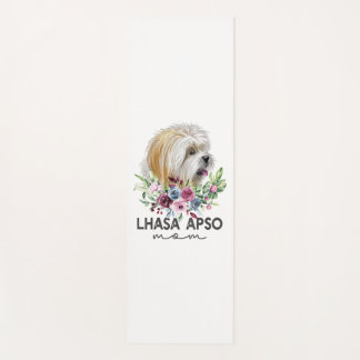 Lhasa Apso Shirt gibt Dog Mama Yogamatte