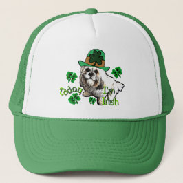 Lhasa Apso St Patricks Truckerkappe