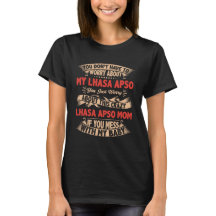 Lhasa Apso T - Shirt Mama