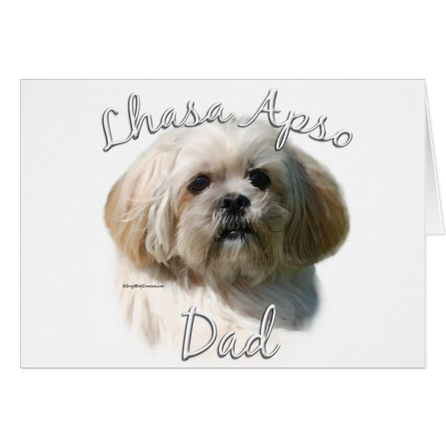 Lhasa Apso Vater 2 (Vorderseite (Horizontal))