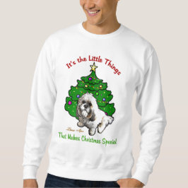 Lhasa Apso Weihnachtsgeschenke Sweatshirt