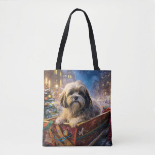 Lhasa Apso Weihnachtssaison