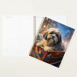 Lhasa Apso Weihnachtssaison Planer