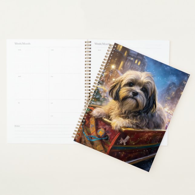 Lhasa Apso Weihnachtssaison Planer (Anzeige)