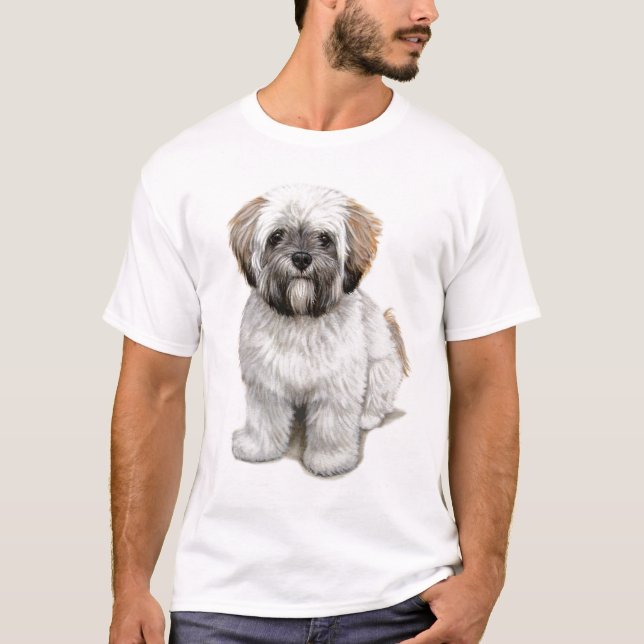 Lhasa apso Welpen-T-Shirts T-Shirt (Vorderseite)