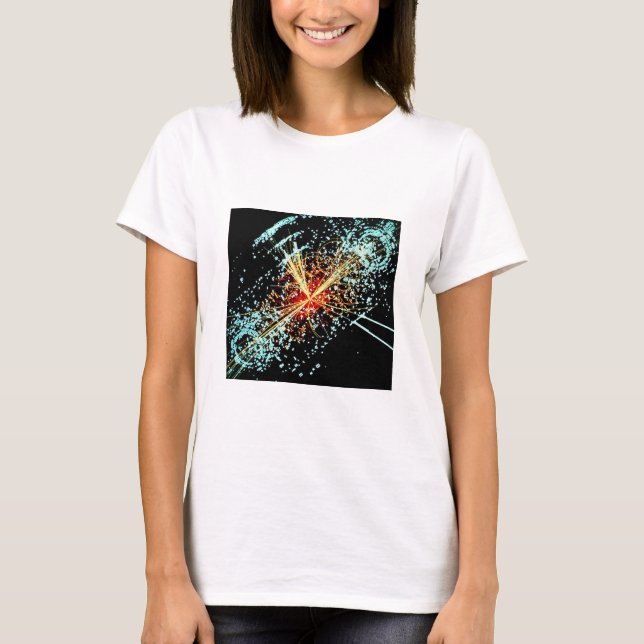 LHC Zusammenstoß T-Shirt (Vorderseite)
