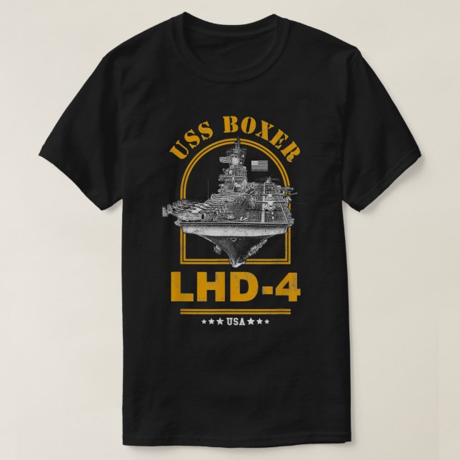 LHD4 USS Boxer T-Shirt (Design vorne)