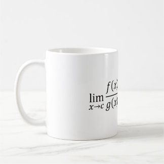L'Hopitales Regel - Mathematik und Analysis Basics Kaffeetasse