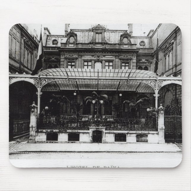 L'Hotel de Paiva auf dem Champs-Elysees Mousepad (Vorne)