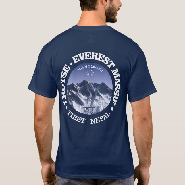 Lhotse - Everest Massif T-Shirt (Rückseite)