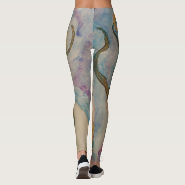 Li Ban, Königin der irischen Mermaids Leggings (Rückseite)