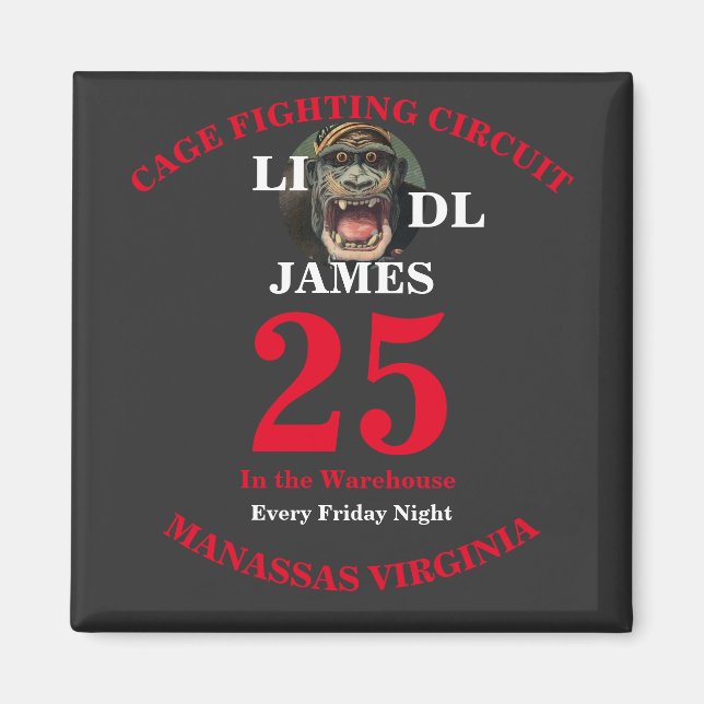 LI DL Cage Fighting Circuit in der Galerie Magnet (Vorne)