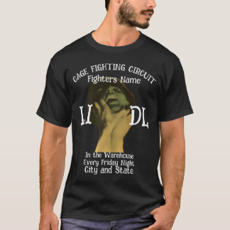 LI DL Käfig Kampfring LIDL Lager T-Shirt