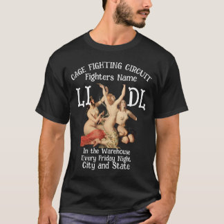 LI DL Käfig Kampfring LIDL Lager T-Shirt