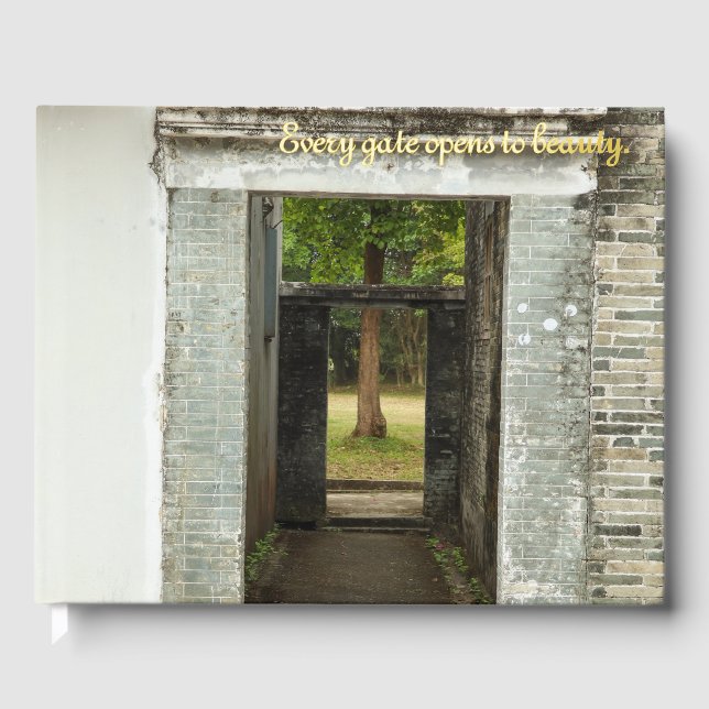 Li Garden Reihe: Serenity Gästebuch (Vorderseite)