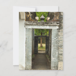 Li garden Series - Hidden Elegance Card Postkarte