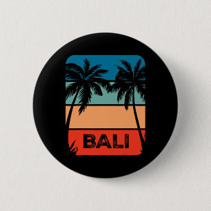 Li Indonesien Vintage-Surfing-Sonnenuntergang-Souv Button
