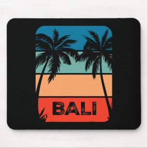 Li Indonesien Vintage-Surfing-Sonnenuntergang-Souv Mousepad