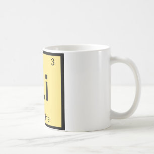 Li - Linguine Nudelchemie Periodensystem Tasse
