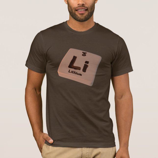 Li-Lithium T-Shirt (Vorderseite)