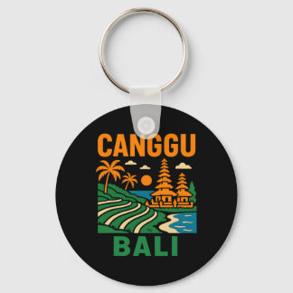 Li Surfing Canggu Li Vintage Herren Strand Leben  Schlüsselanhänger