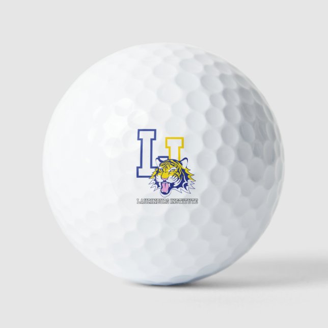 LI-Tigermaske Golfball (Vorderseite)