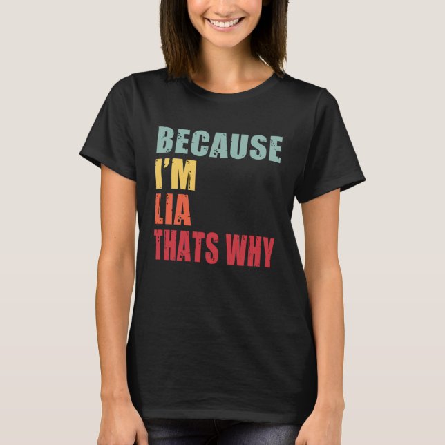 Lia über die jeder spricht Lia T-Shirt (Vorderseite)