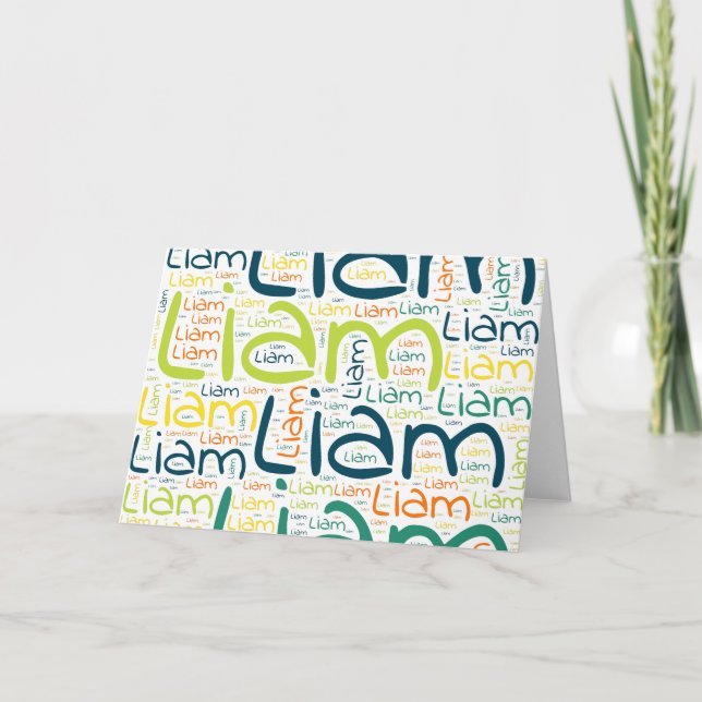 Liam Karte (Vorderseite)