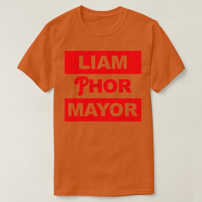 Liam Phor Mayor T-Shirt (Design vorne)
