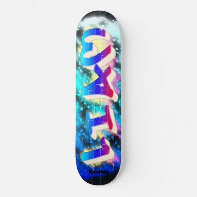 LIAM-Skateboard für kundenspezifische Graffiti RON Skateboard (Vorderseite)