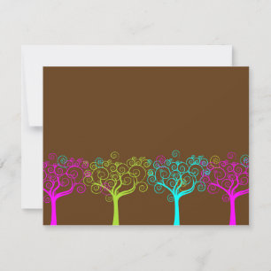 Liana Claire Chocolate Pink Bat Mitzvah Empfang Einladung