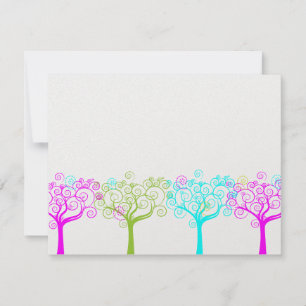 Liana Claire Shimmery Bat Mitzvah Sweet 16 UAWG RSVP Karte