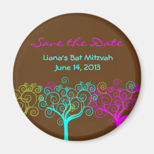 Lianaclaire-Schläger Mitzvah Save the Date Magnet