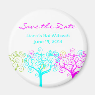 Lianaclaire-Schläger Mitzvah Save the Date Magnet