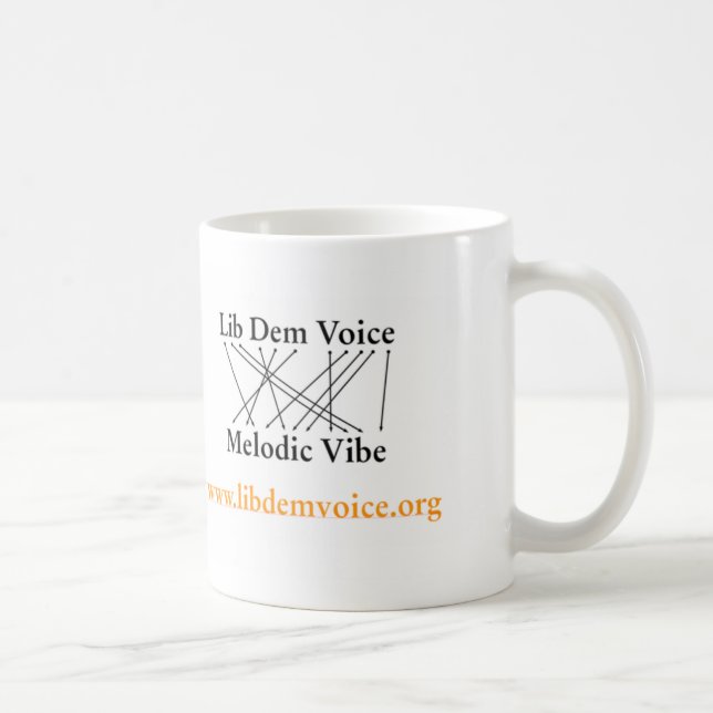 Lib Dem äußern Tasse v2 (Rechts)