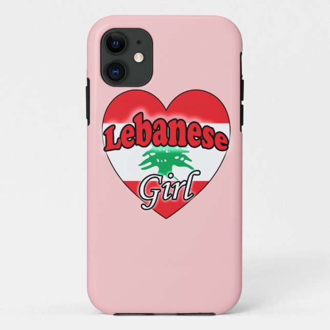 Libanese Girl Case-Mate iPhone Hülle (Rückseite)