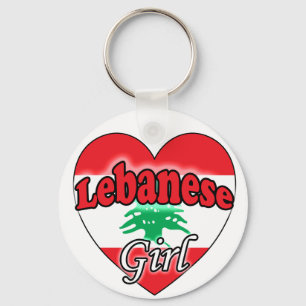Libanese Girl Schlüsselanhänger