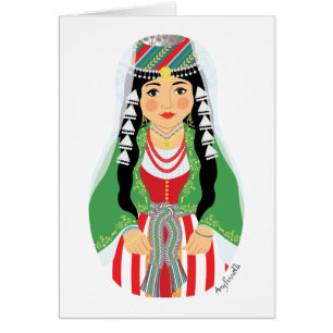 Libanese Matryoshka Karte