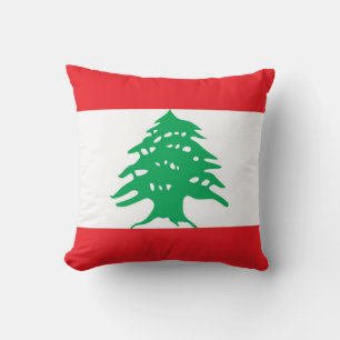Libanesische Flagge Amerikas MoJo Pillow Kissen