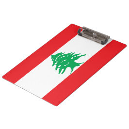 Libanesische Flagge (Libanon-Flagge) Klemmbrett