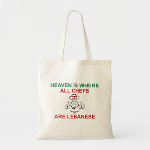 Libanesische Köche Tragetasche