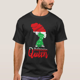 Libanesische Libanonflagge Afro Roots T-Shirt
