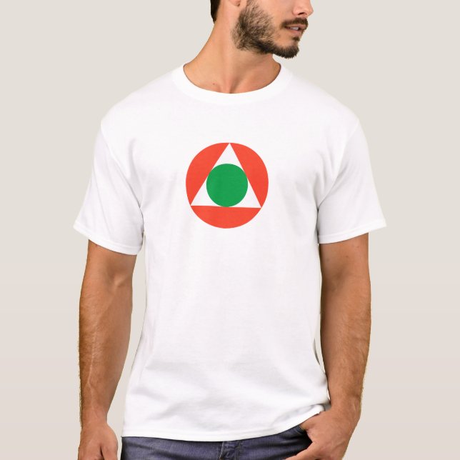 Libanesische Luftwaffe Roundel T-Shirt (Vorderseite)