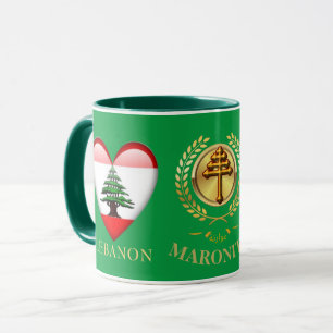 Libanesische Maronitkirchengeschenk Tasse